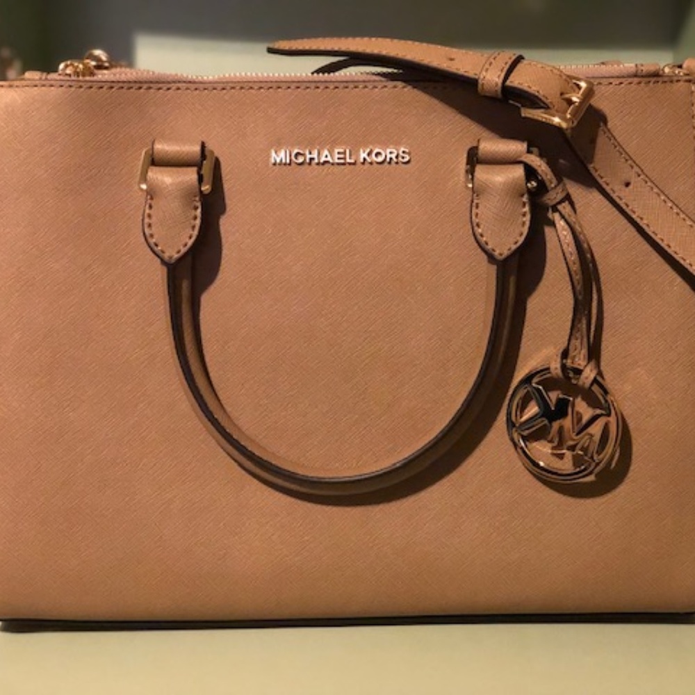 Michael Kors Brown Handbag with shoulder strap